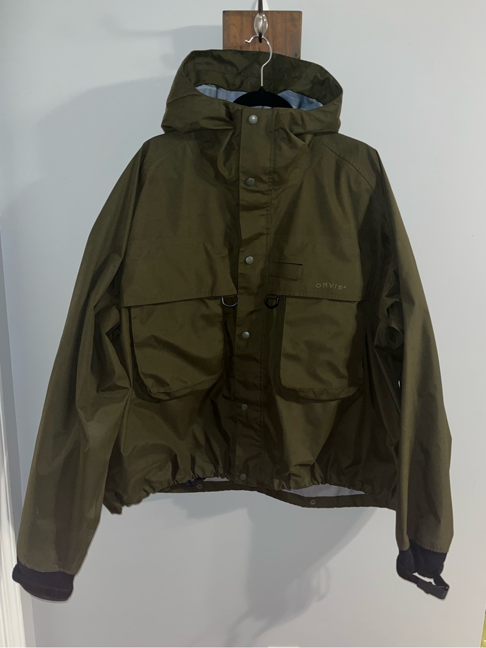 Orvis Vintage Fly Fishing Wading Jacket Waterproof Back Pocket 3XL